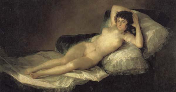 Francisco de goya y Lucientes The Maja Nude France oil painting art